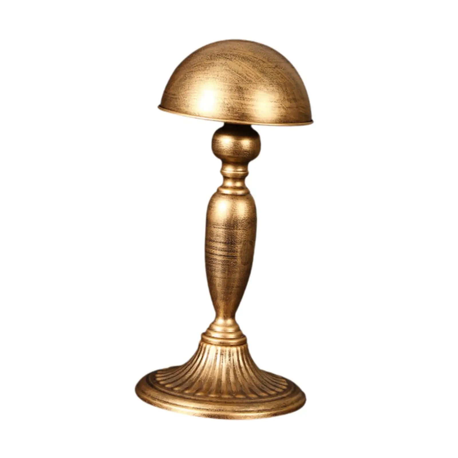 Estante de almacenamiento del casquillo del soporte del sombrero de las pelucas del hierro para el encimera de la tienda al por menor de la boutique - imagen 2