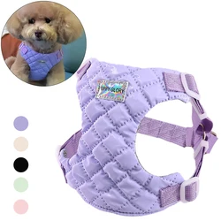 Arnés impermeable a cuadros para perros pequeños y cachorros
