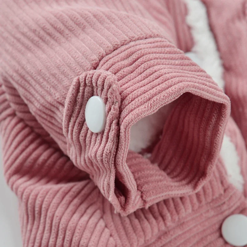 Ropa para perros Otoño Invierno, abrigo para cachorros, chaqueta para perros pequeños y medianos, ropa gruesa y cálida para Chihuahua y Yorkies, ropa para mascotas - imagen 2