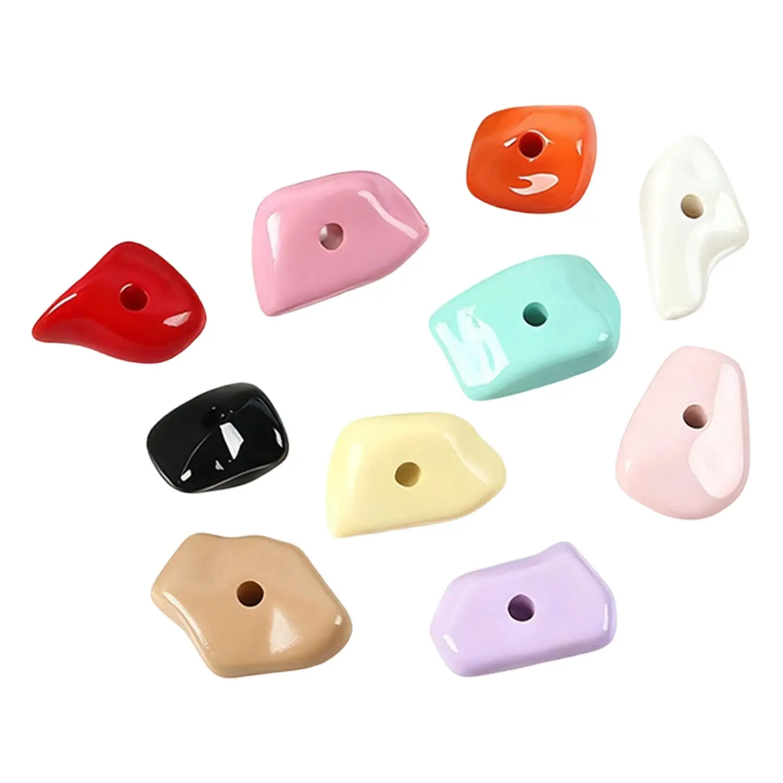 10x Climbing Wall Accessories Colorful for Climbing Training Captive Habitat 10x Climbing Wall Accessories Colorful for Climbing Training Captive Habitat