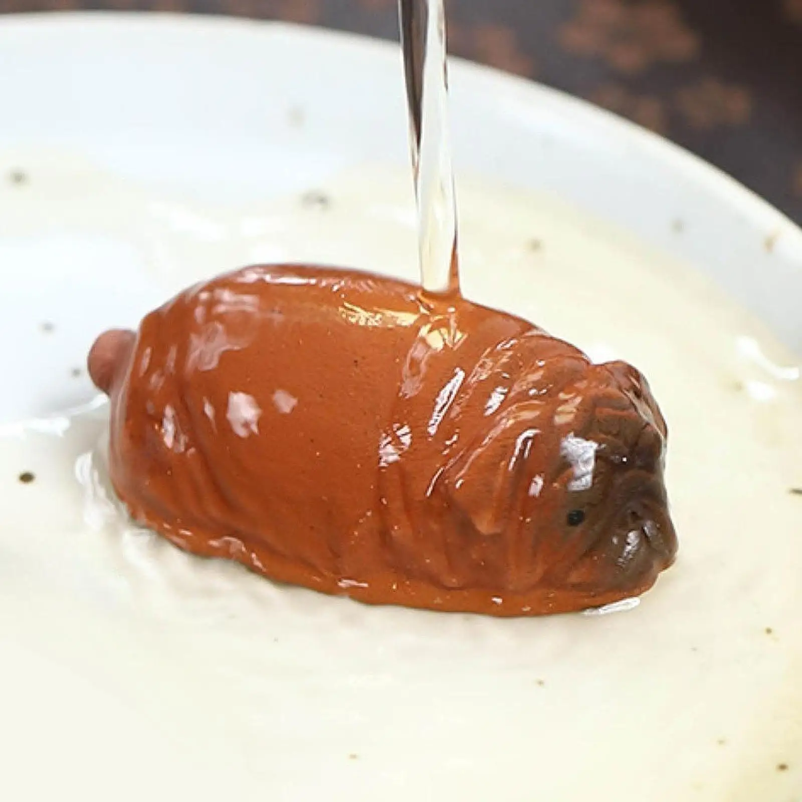 Kung Fu Tea Ornament Home Decor Room Tea Tray Decorate Creative Accessories Favors Car Ornaments Chinese Purple Clay Tea Pet