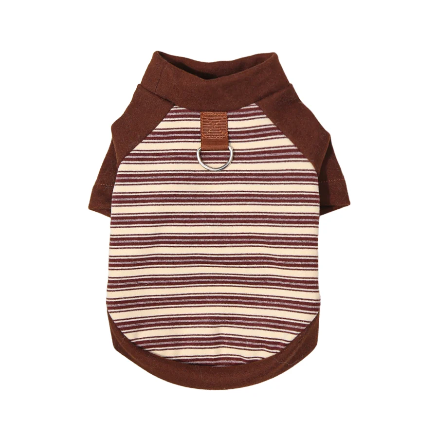 Sudaderas con capucha para perros pequeños, jersey a la moda para mascotas, abrigo a rayas para Chihuahua, ropa de invierno para cachorros, sudadera para perros Bulldog Francés