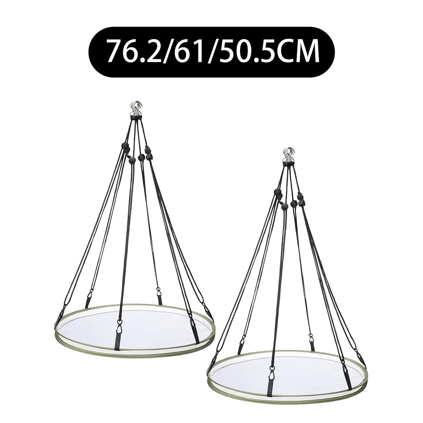 2Pcs Bird Seed Catcher Trays Bee Feeder Convenient Birds Feeding Platform