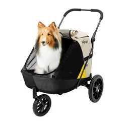 Cochecito bicicleta para perros pequeños y medianos – Plegable