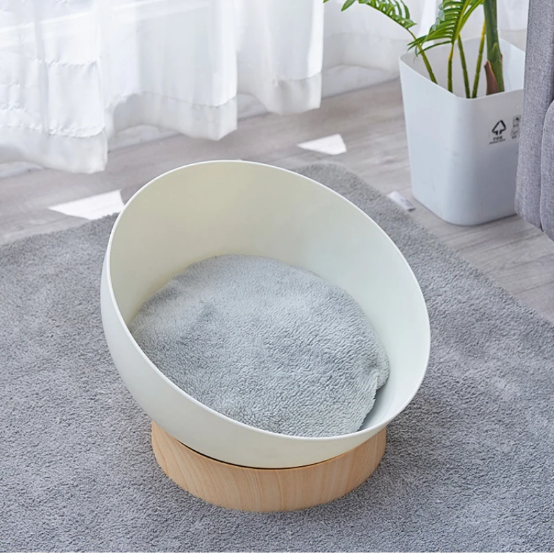 Arena para gatos cálida en verano, arena para gatos hemisférica extraíble y lavable para perros pequeños y gatos - imagen 3