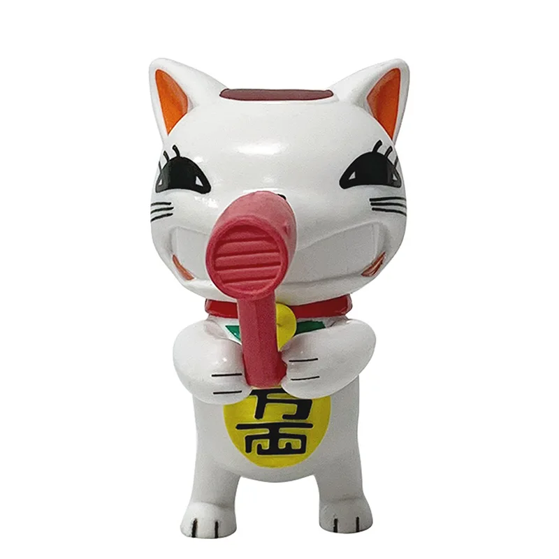 Figura decorativa para gatos Dandadan Granny con Gato de la Suerte - imagen 5