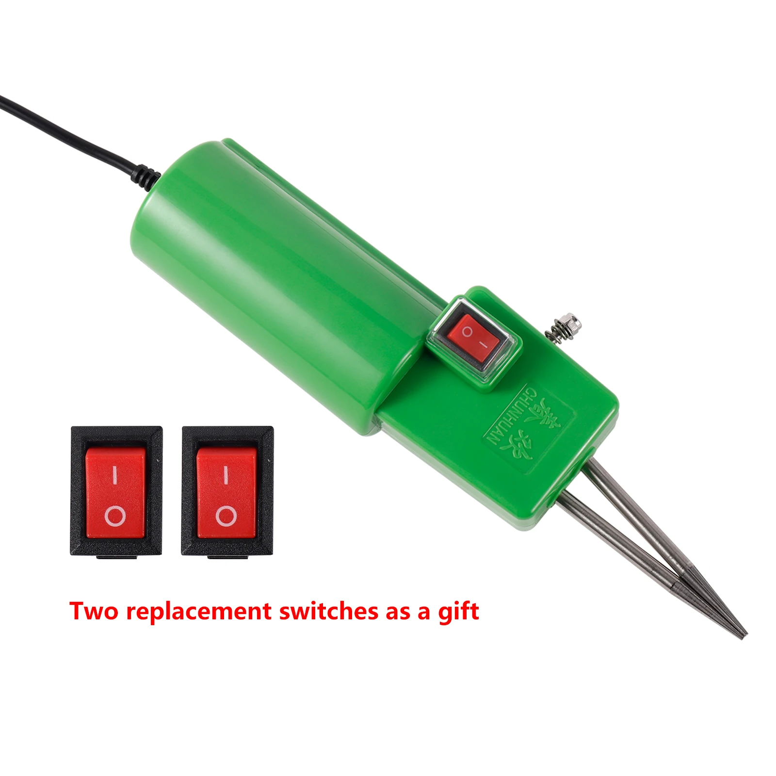 Depiladora eléctrica de mano para aves de corral, máquina de depilación corta para pollo, pato, ganso, eliminador de plumas de aves de corral, depiladora, 1 Juego - imagen 4