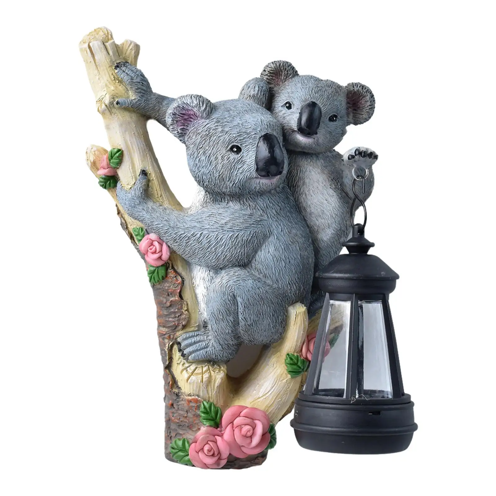 Solar Garden Statue Adorable Landscape Garden Craft Solar Powered Lawn Outdoor Decor