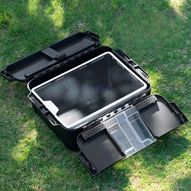 Jaula grande para transporte de lagarto Gecko al aire libre, tarántula para reptiles, jaula antifuga para llevar hámster, productos para cajas de serpientes de animales pequeños - imagen 4