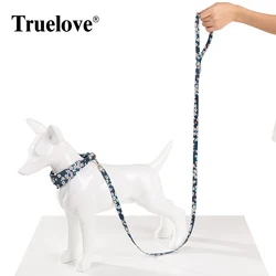 Set de paseo para perro: collar, correa y arnés reflectante seguro