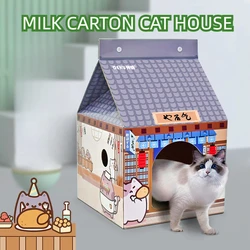 Rascador reversible para gatos – Alfombrilla grande de cartón
