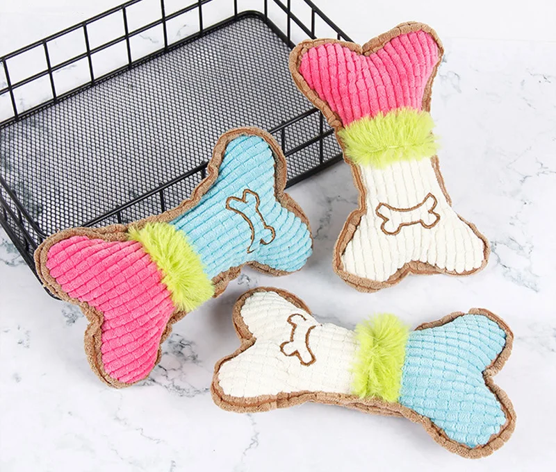 Juguete masticable para perros detalle de textura