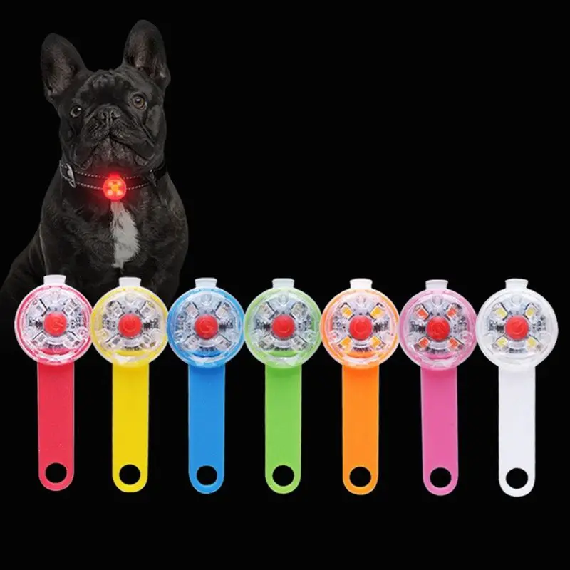 Collar de prevención de pérdida de mascotas, colgante luminoso recargable por USB, LED de seguridad impermeable, Collar brillante para exteriores - imagen 4