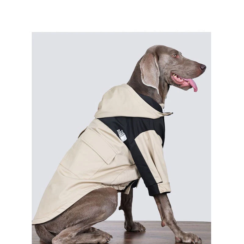 Ropa de moda para perros, chaqueta impermeable para intercambio de perros para Golden Retriever Labrador Media, perros grandes en invierno y primavera - imagen 4