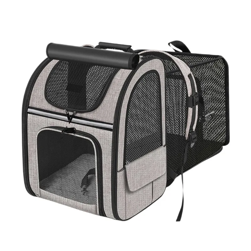 Transportín mochila 2 en 1 para gatos y perros pequeños - imagen 5