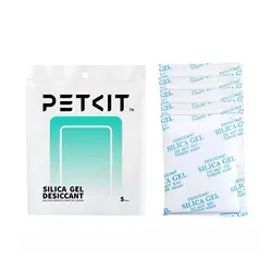 PETKIT Conservador desecante sustituido Agente a prueba de humedad para comederos inteligentes -5 paquetes de cuentas de gel de sílice transparente