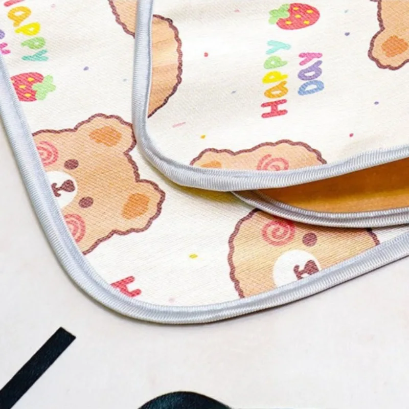 Esteras refrescantes para mascotas de verano para perros, almohadillas de cama con estampado de dibujos animados, alfombrilla transpirable para gatos en el hogar, suministros de disipación de calor para cachorros y gatitos - imagen 5