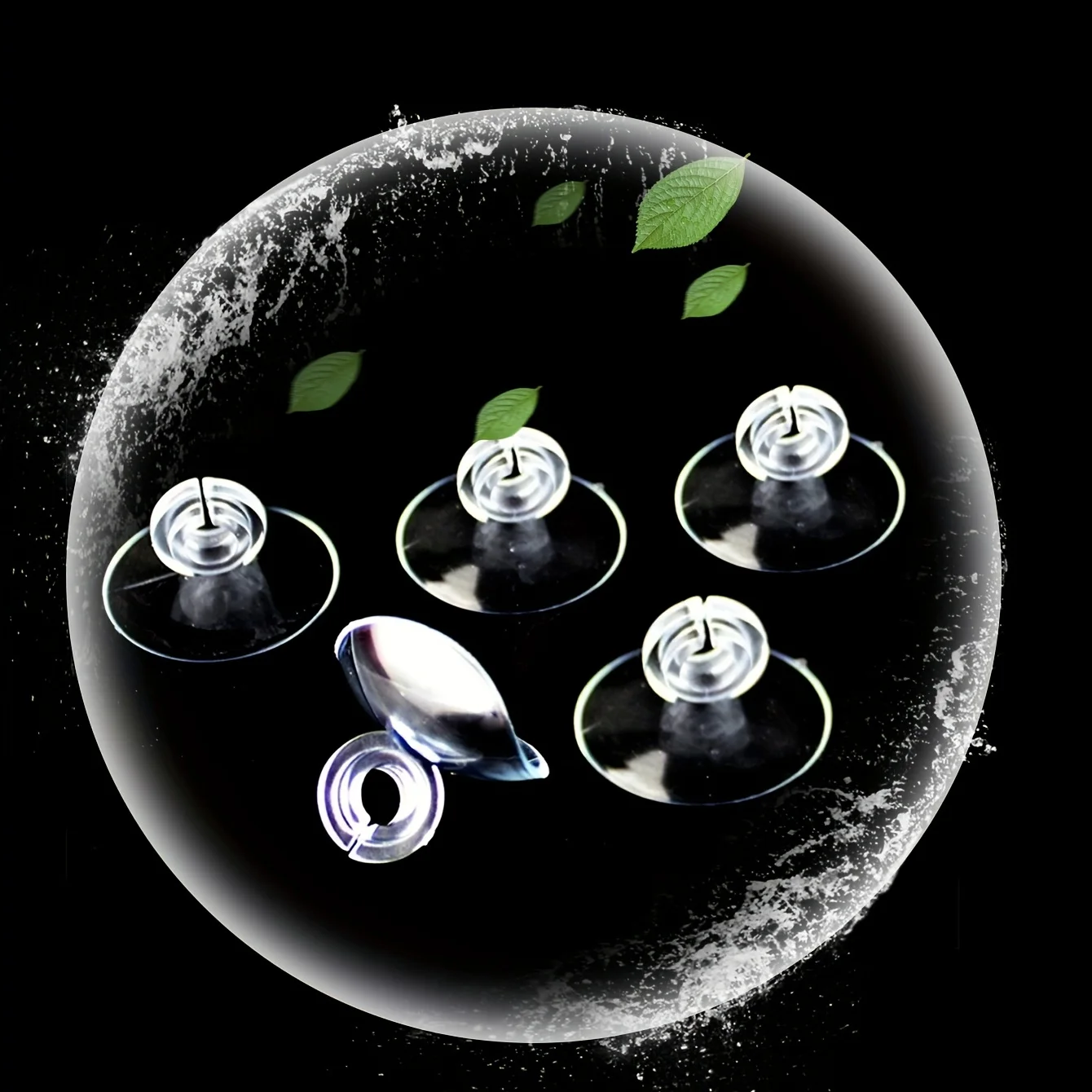 Soporte de cilindro de bomba de aire de silicona con ventosas: soporte seguro para bombas de oxígeno, accesorio de tanque estable y confiable - imagen 4