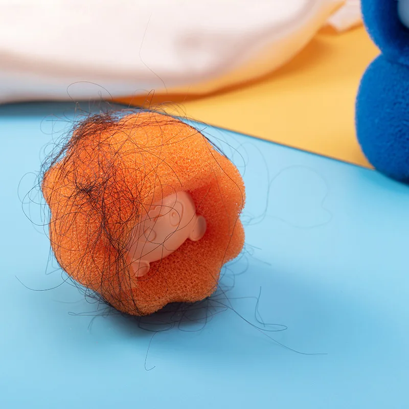 Removedor de pelo para mascotas, bola reutilizable, pegatina de lana, removedor de pelo de gato, recogedor de pelusa de piel para mascotas, Herramientas de limpieza, filtro para lavadora de ropa - imagen 4