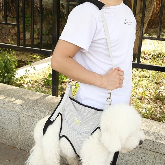 Bolsa potenciadora de asistencia para la debilidad Hindleg para perros y mascotas, mochila de malla para salir de peluche, correa para perros, productos para mascotas - imagen 5