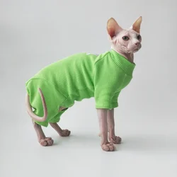 Camiseta térmica algodón para gato sin pelo – Ideal Sphynx y Devon Rex