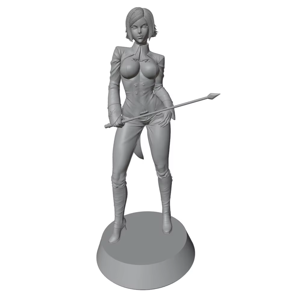 Kit modelo chica sexy resina impreso DIY 3D – Sin montar ni pintar - imagen 5