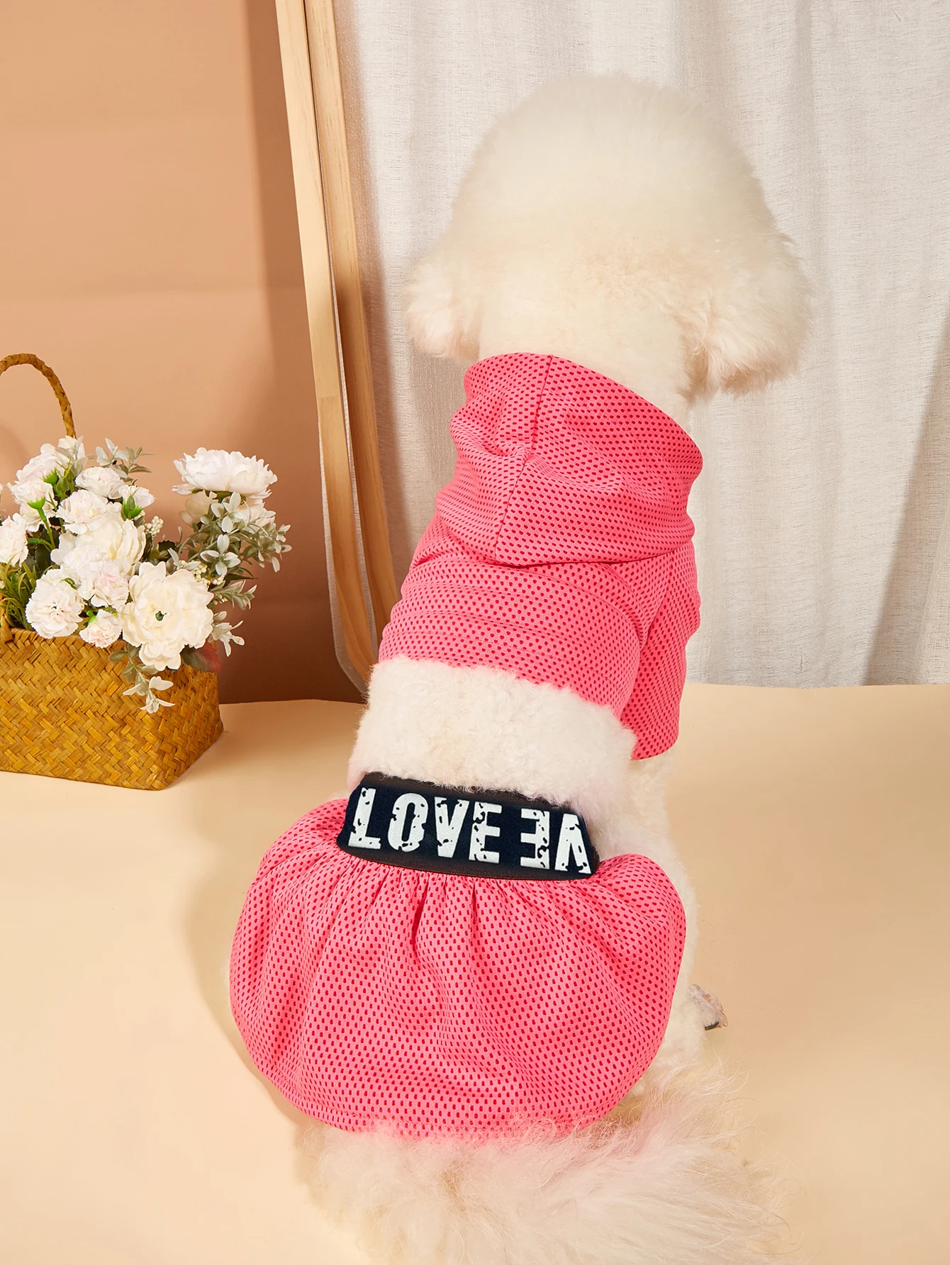 Vestido de dos piezas para perros, camisa y falda para perros, chaleco para cachorros, ropa con camisa tutú, vestido deportivo para mascotas, ropa para perros pequeños y gatitos - imagen 2