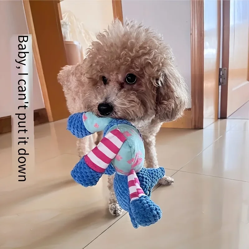 Juguete peluche interactivo con sonido para gatos y perros – Dental - imagen 2