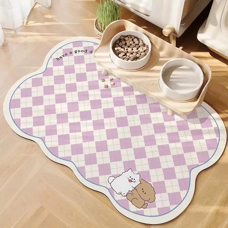 Tapete antideslizante de diatomáceas para gatos y perros - imagen 4