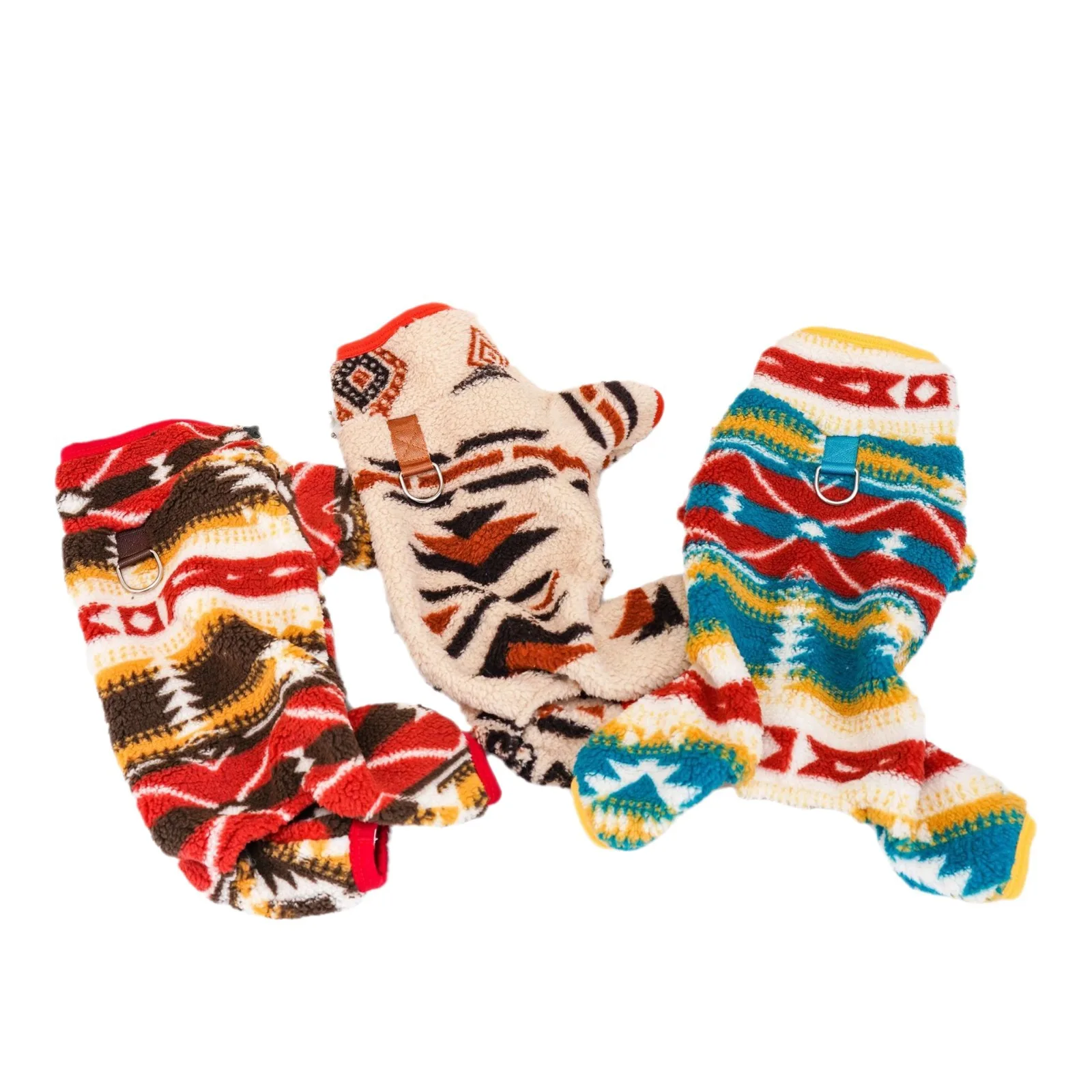 Mono de lana de cordero para mascotas, pijamas para perros y gatos pequeños, ropa de felpa de cuatro patas, oso de peluche, perro pequeño, Otoño e Invierno - imagen 5