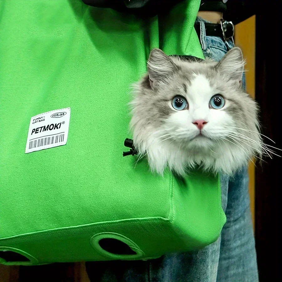Mochila suave para mascotas, bolsa transpirable portátil, diseño para caminar, bolso de viaje para mascotas para gatos y perros - imagen 3