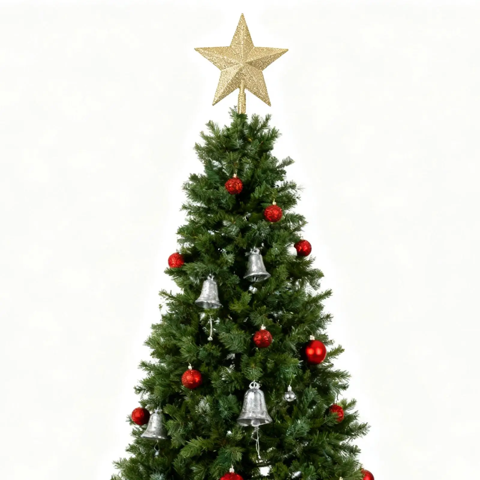 Christmas Tree Top Toppers Ornament Pendant Party Decor Gifts Christmas Tree Decoration for Office Indoor Party Xmas New Year