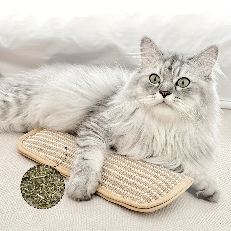 Almohada multifuncional rascadora cama para gatos repelente mosquitos - imagen 4