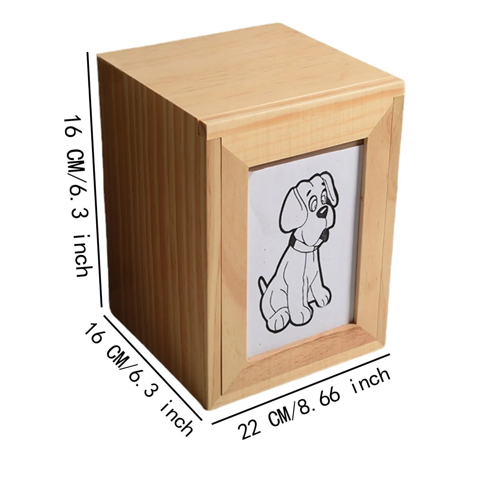 Pet Memorial Urn Pet Cremation Box Loss Pet Remembrance Gift Cat or Dog Memorial Box Keepsake for Kitty Dog Puppy Cat