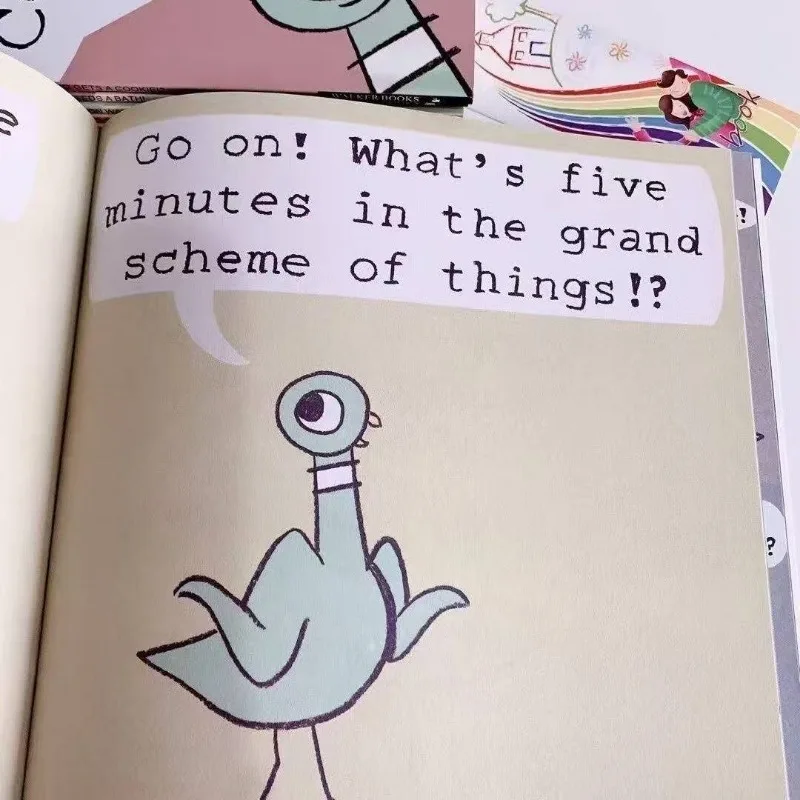 9 libros/juego Don't Let the Pigeon Drive the Bus libro de imágenes en inglés libros de cuentos de lectura para niños libros de educación temprana - imagen 5