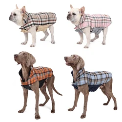 Chaqueta impermeable reversible para perros de todos los tamaños