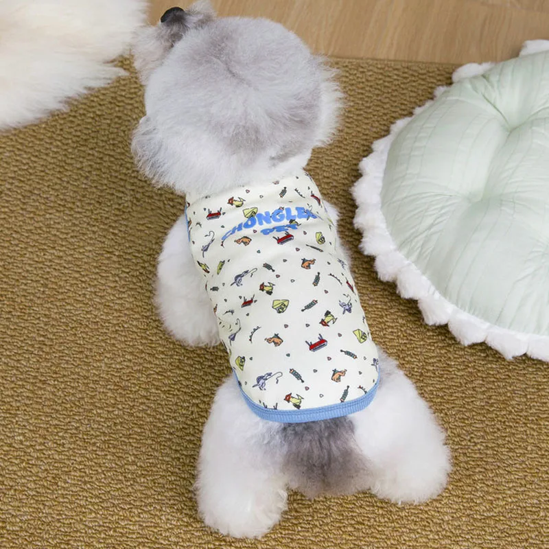 Chaleco para perros pequeños con estampado animal - verano ligero - imagen 4