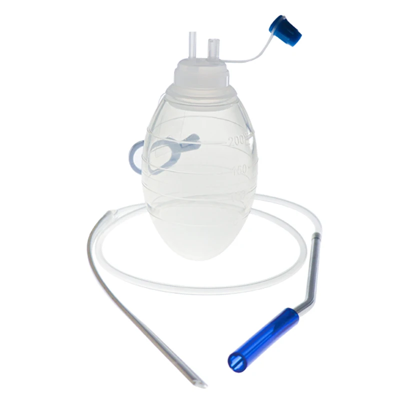 Sistema de drenaje de silicona, Bola de presión negativa de silicona médica, tubo de drenaje, equipo veterinario, instrumentos quirúrgicos para mascotas - imagen 5