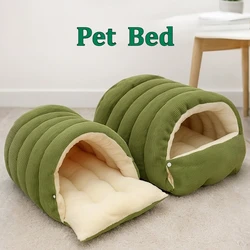 Cama suave para perros y gatos - sofá acolchado para razas pequeñas