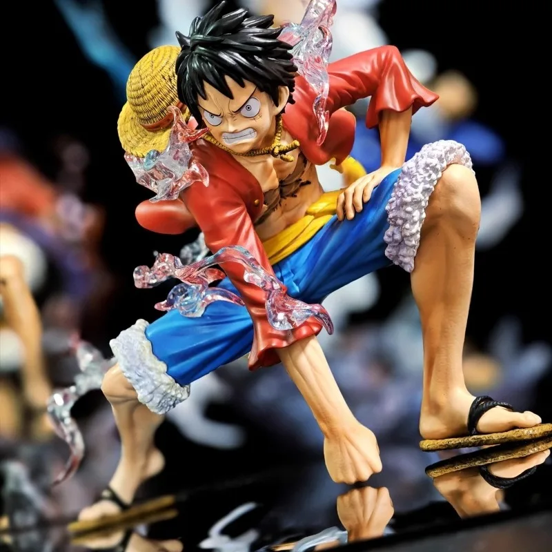 En STOCK JT juguetes 16CM figura de Anime de una pieza mono D. Luffy figura segunda marcha estatua de PVC modelo colección decoración juguetes de regalo - imagen 5
