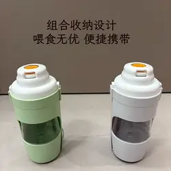 Botella de agua plegable para perros – Bebedero y comedero 2 en 1