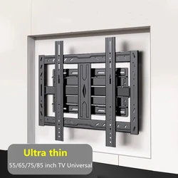 Soporte de pared para TV 32-80 pulgadas, brazo articulado 80 kg