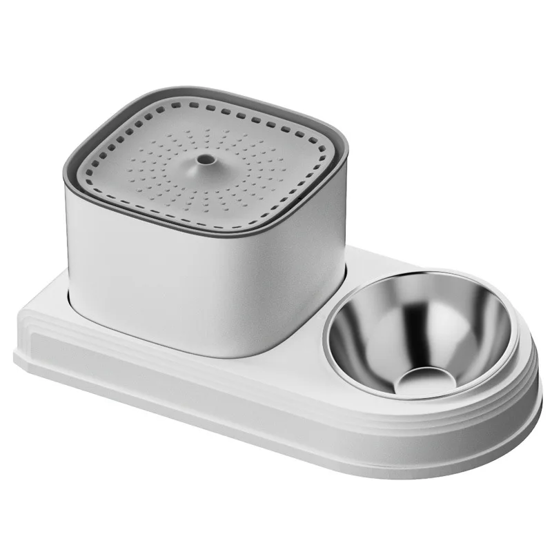 Alimentador automático de agua potable para gatos, cuenco todo en uno para mascotas, utensilios de comida para gatos, cuenco de comida para perros, suministros para mascotas - imagen 5