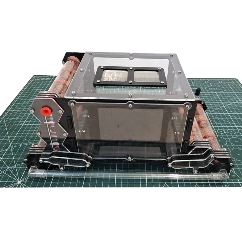 Fortaleza de hormigas acrílicas, 6 uds., nido de tubo de ensayo de bambú, granja de hormigas ecológica, antill para mascotas, taller, nido de hormigas con arena, casa de hormigas, Villa - imagen 3