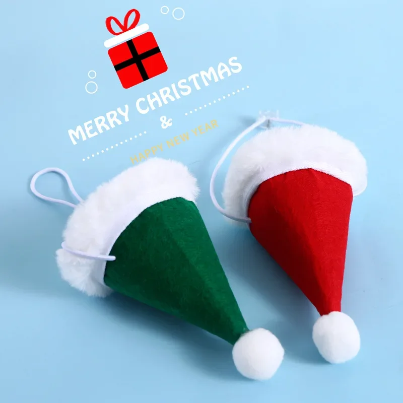 Sombrero de cumpleaños para mascotas, tocado de Navidad, accesorios para el cabello para vacaciones de perros y gatos, suministros para fiestas para mascotas - imagen 3