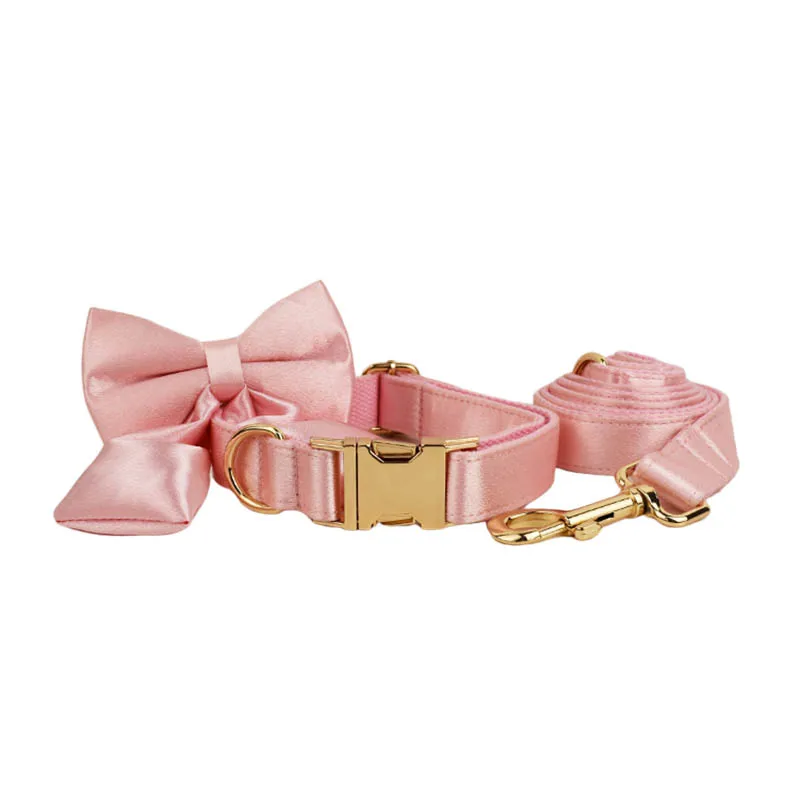 Bow Collar Leash Set