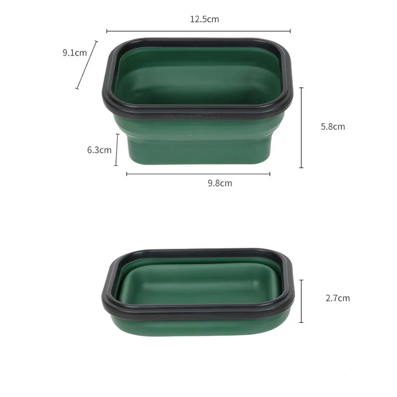 Tazón plegable de viaje para perros – Comedero y bebedero portátil exterior - imagen 5