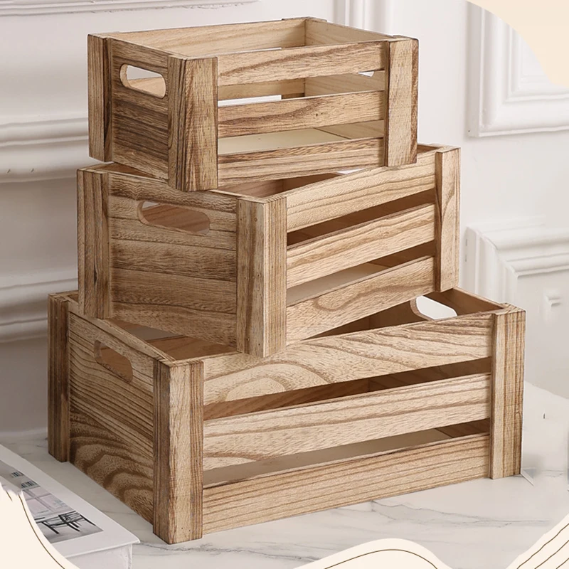 Caja de almacenamiento de madera para accesorios de mascotas - imagen 5