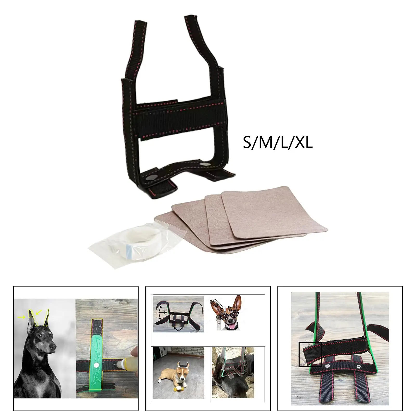  Stand Up Tape Upright Ear Adjustable Ear Sticker for Puppy Small Medium