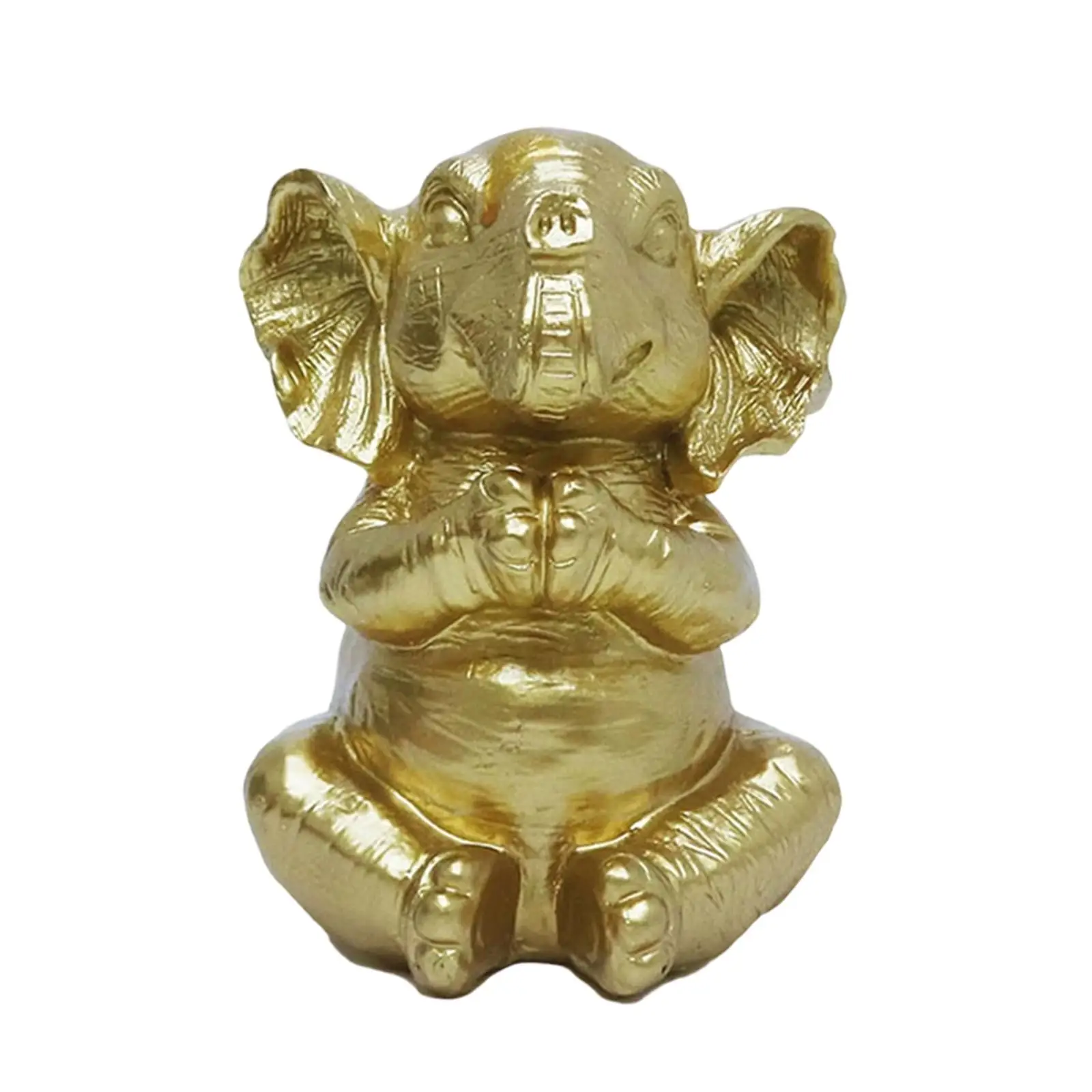 Yoga Elephant Figurine Gold Resin Craft Desktop Ornament Home Decor Animal Sculpture for Entrance Living Room Bedroom Bookshelf Yoga Elephant Figurine Gold Resin Craft Desktop Ornament Home Decor Animal Sculpture for Entrance Living Room Bedroom Bookshelf